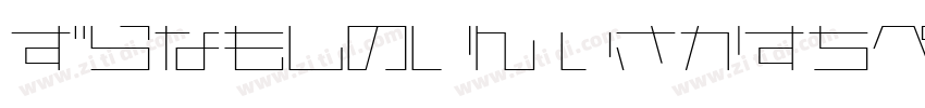 Roumdkey ExtraLightO字体转换